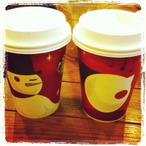 New Starbucks Christmas cups