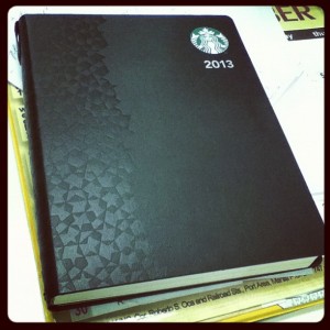 2013 Planner [which will turn into a journal]